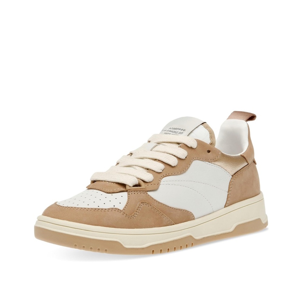Steve Madden Tan and White Sneakers